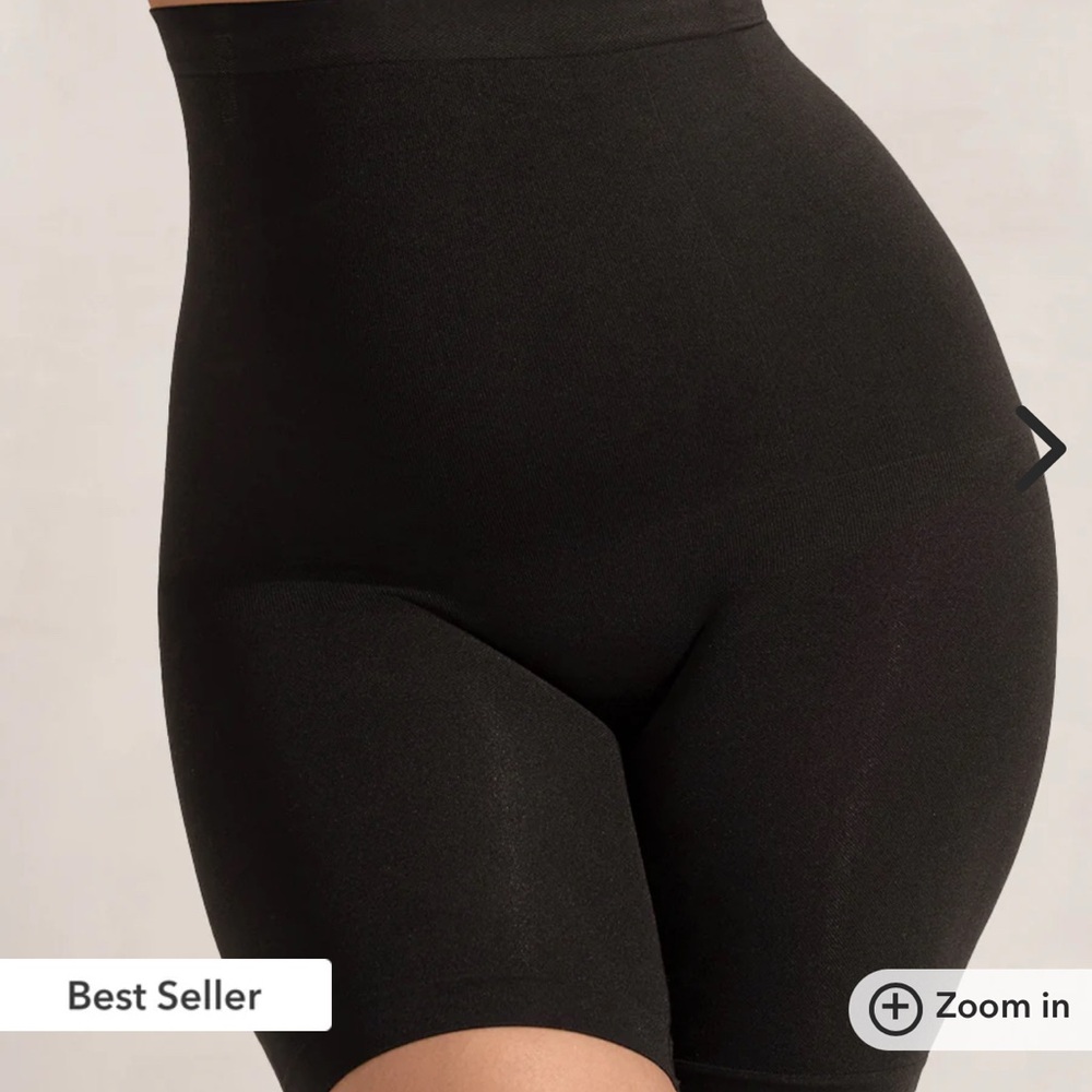 Shapermint Essentials High-Waisted Tan Shapewear Shorts